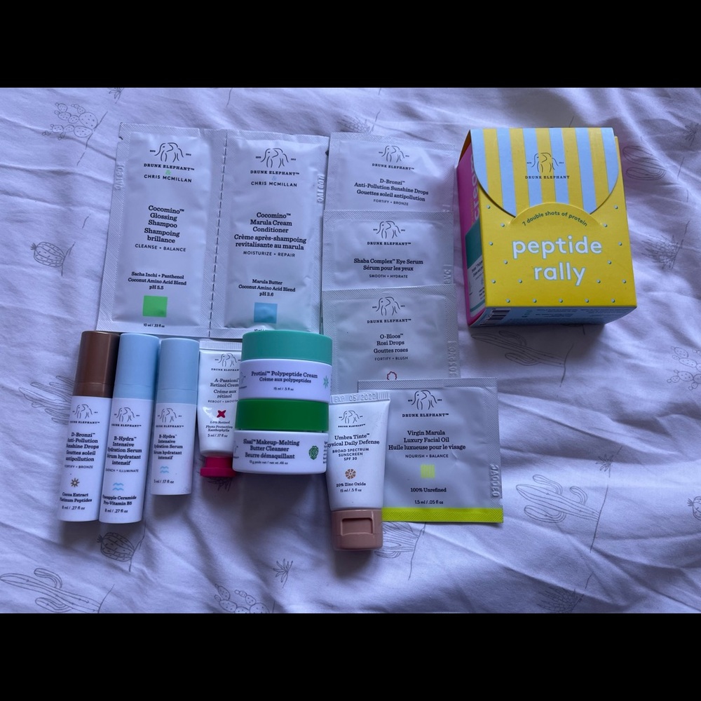 Drunk Elephant minis & samples